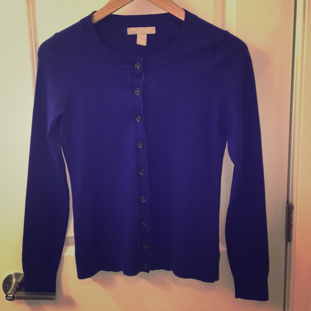 Banana republic extra fine merino cardigan
